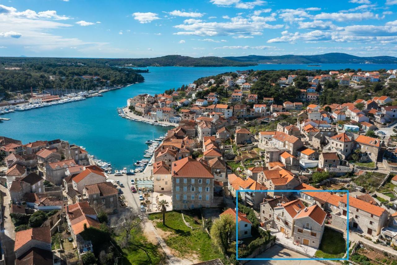 Luxury Stone Villa Nevija 2022 Private Villa Milna  Exteriér fotografie
